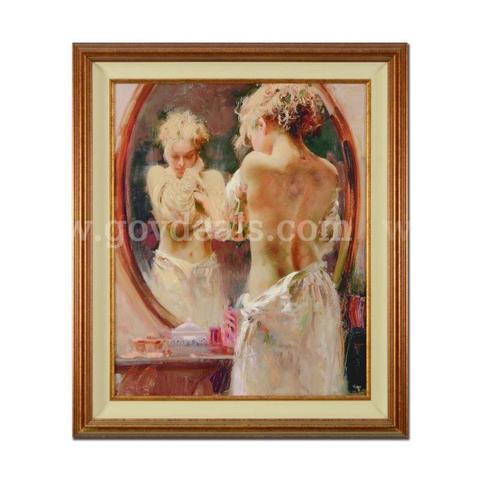 Pino (1939-2010), "Contemplation" Limited Edition Fine Art
