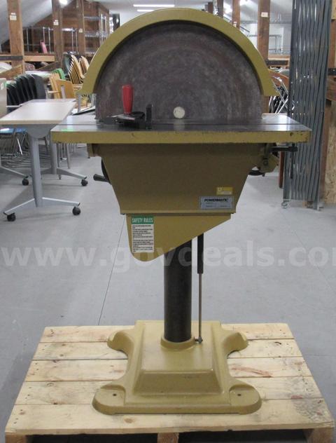 20" Powermatic Disc Sander U3423