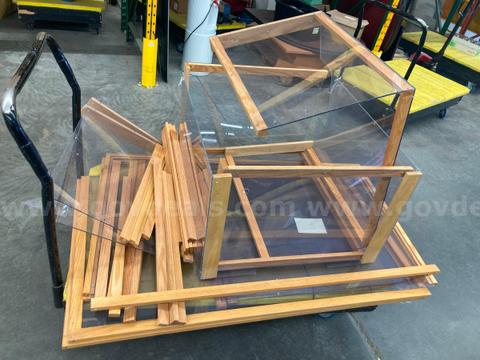Fiberglass and Wood trim Lot
