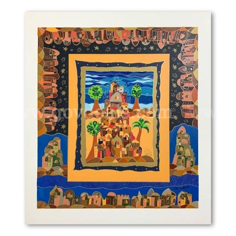 Ilan Hasson, "Oasis" Limited Edition Fine Art