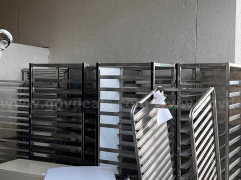 Lot of 8 Sheet Pan Racks