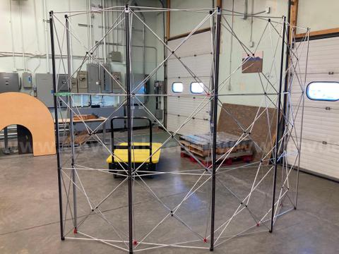 Nomadic Pop Up Exhibition Display System Aluminum (Magnetic)