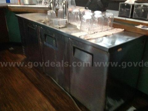 True Mdl TDD-4-S Four tap beer cooler