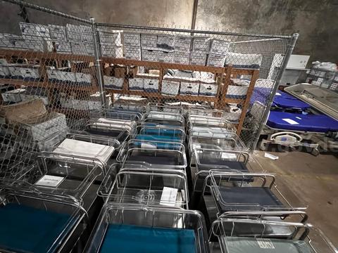 lot of 18 Stainless Steel Basinets