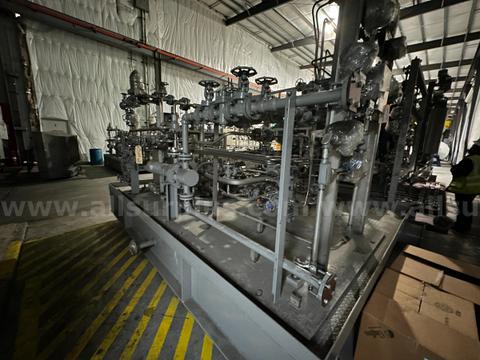 Bornemann Twin Screw Pump Skid, 12ft x 40ft, w/ Siemens Motor, 1140HP, Qty 1