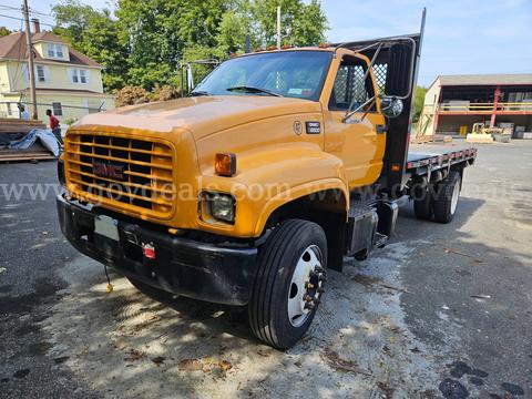 1998 GMC C6500 16FT Flatbed Dump Truck