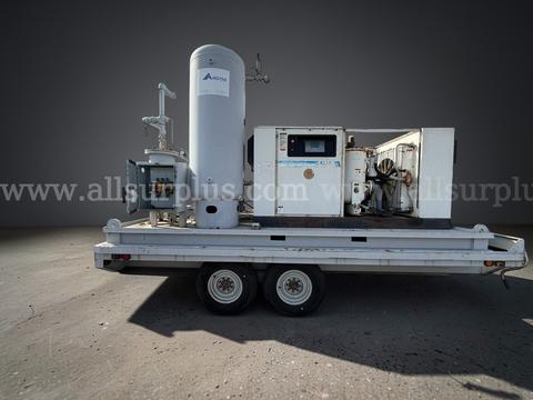 Trailer mounted Ingersoll Rand Industrial Trailer-Mounted Air Compressor System – Heavy Duty – Ready to Work
