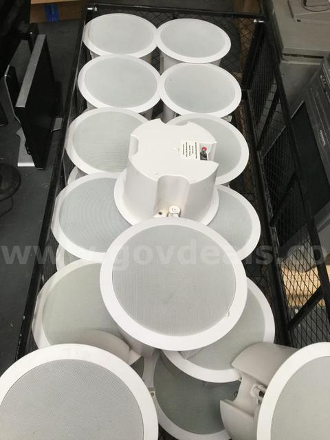 Lot of 24 Audio Enhancement 8-ohm Ceiling Speakers
