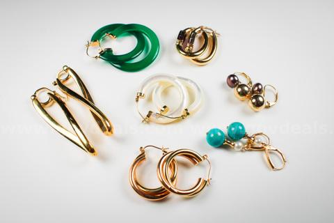 14kt Gold Earring Lot