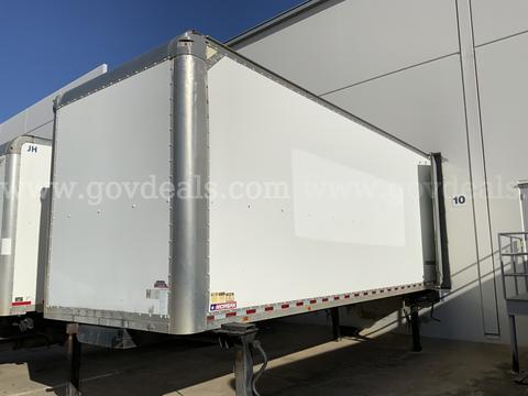 2017 Morgan Enclosed Cargo Van Swap Body Trailer