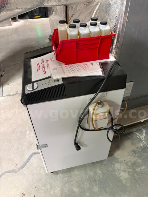 Large Paper Shredder with Trash Bin
