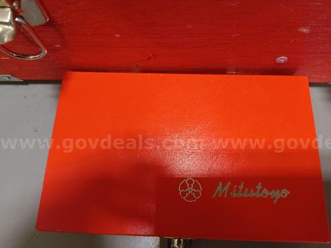 MITUTOYO OUTSIDE MICROMETER SET