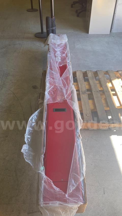 Lot: (1) Talkaphone Emergency Call Tower Chilean Red, plus, (13) Code Blue IP5000 Emergency Call Buttons - Untested