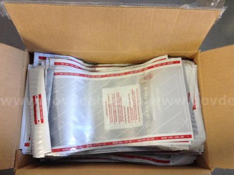 PATIENT VALUABLES ENVELOPES(2 BOXES)