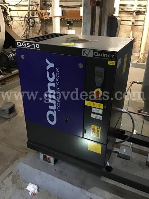 Quincy QGS-10 Rotary Screw Air Compressor