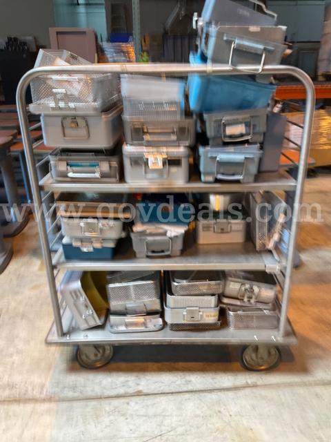 Lot of Sterilization Surgical Containers