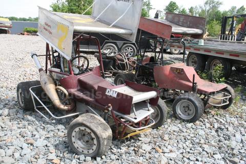 2 Sprint Cars 125CC + Extra Parts