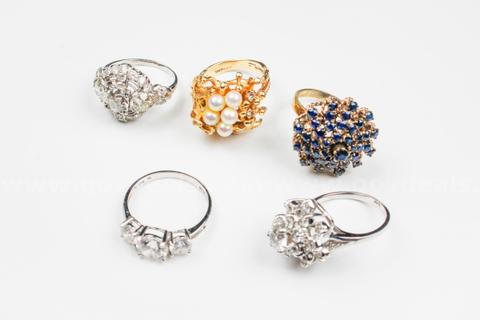 Diamond and Gemstone Estate Lot