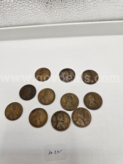 10 Rare Teens, 20's, 30's U.S. Lincoln Cents Invest