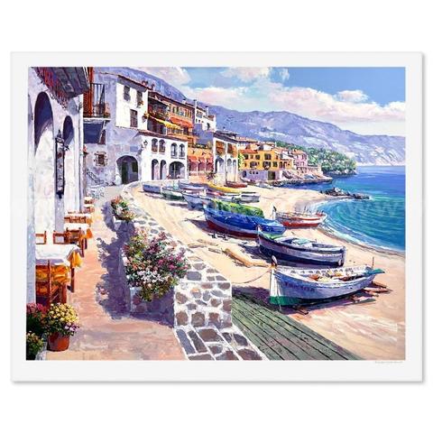 Sam Park, "Boats of Calella" Limited Edition Fine Art