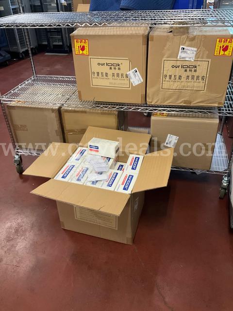 Lot of Medical Safety Goggles - 300 units - NEW IN BOX