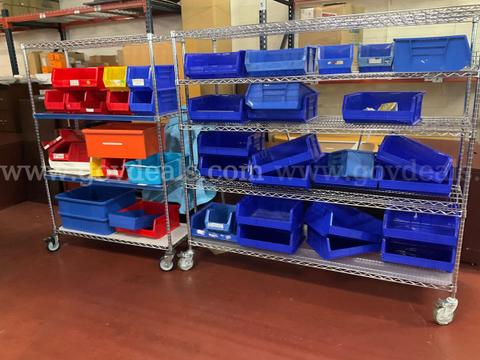 Lot of 47 Plastic Containers