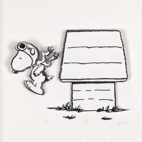 Peanuts, "Jump Right In" Limited Edition Fine Art