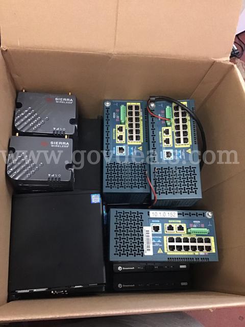 L OT OF 33 β ELECTRONICS (STREAMVAULT SV-100E, CISCO SWITCHES, SIERRA WIRELESS AIRLINK)