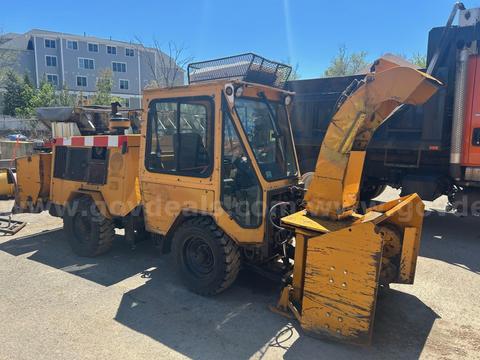Trackless MT Series Tractor w/ Snow Blower Attachment