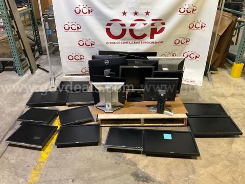 MONITORS - 35 UNITS (POWER ON)