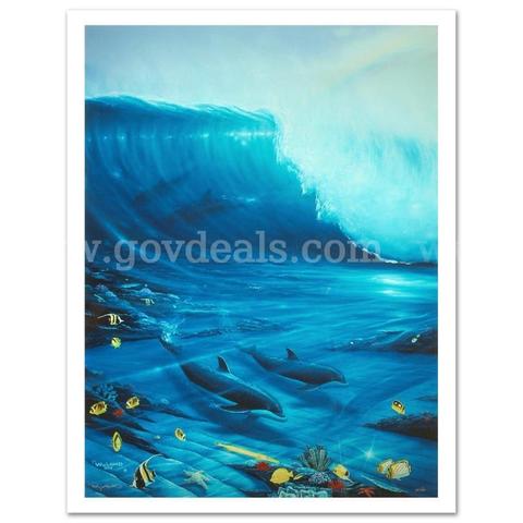 Wyland, "Surf's Up" Limited Edition Fine Art