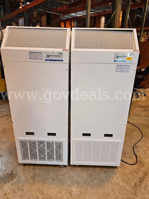 Envirco-Hospi-Gard IsoClean Hepa Filtration Systems 115V 60Hz - 2 units