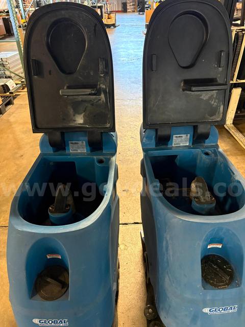 Global Industrial Floor Scrubbers - 2 Units