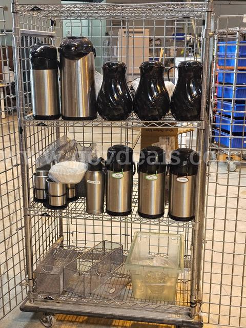 Stainless Steel Airpot Coffee Dispensers & Supplies