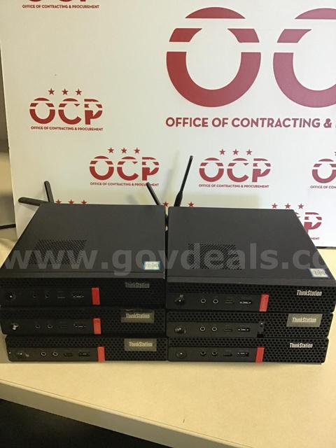 LENOVO THINKSTATION (6 UNITS) POWER ON