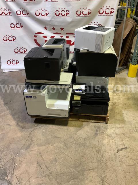 Printers, HP (12 UNITS) - POWER ON