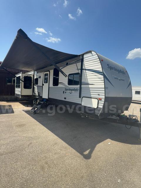 2020 Keystone Springdale 311RE Travel Trailer β 2 Slides β Arctic Package β Fireplace