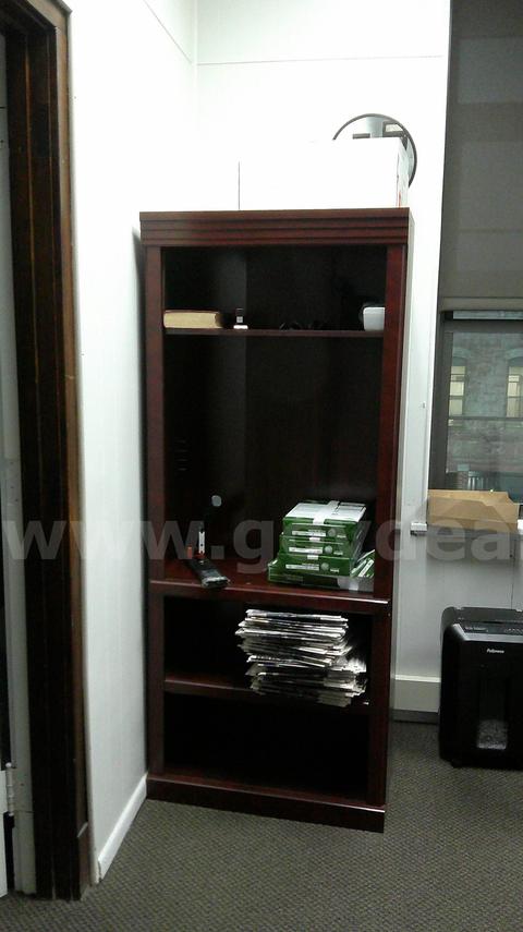 Cherry wood color book case