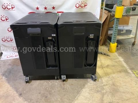 Lot of 2  Dell Mobile Carts