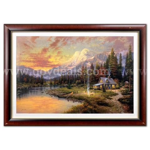 Thomas Kinkade (1958-2012), "Evening Majesty" Limited Edition Fine Art