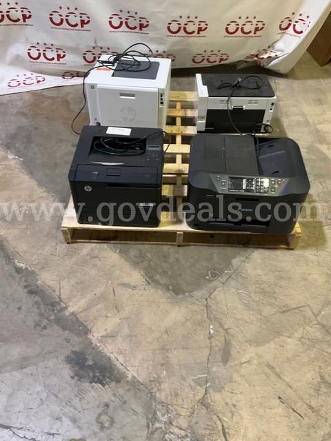 Lot of 4 Power on Printers