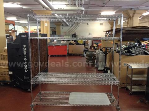 Lot of 2  Medicial Racks