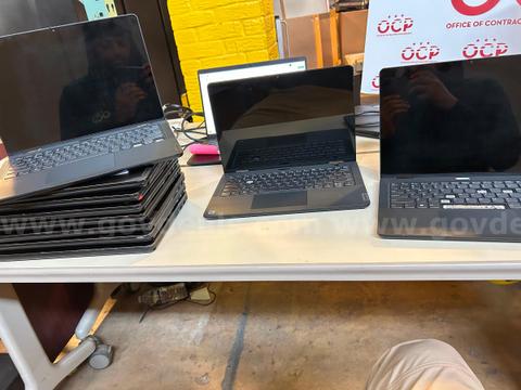 POWERED ON  LAPTOPS - 15 units
