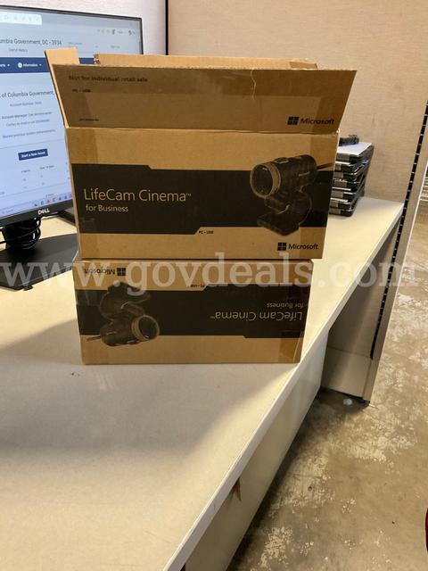 MICROSOFT LIFECAM CINEMA - 10 UNITS NEW IN BOX