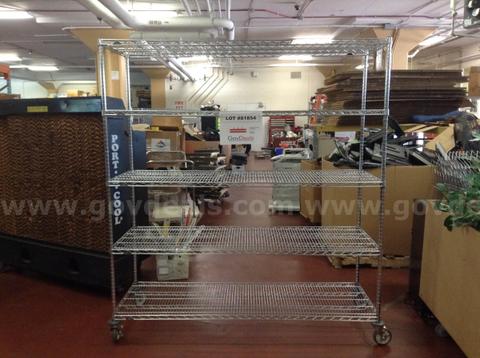 METAL CART ON WHEELS(1 UNIT)