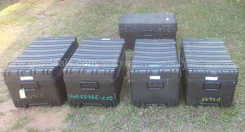 LOT OF 5 TOOL KITS, ELEC-MECH, ROTO-RUGGED
