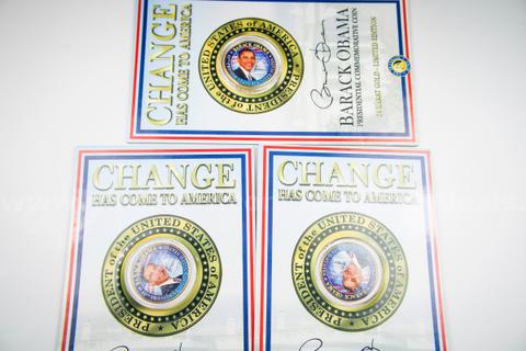Barack Obama Presidential Commemorative Coins