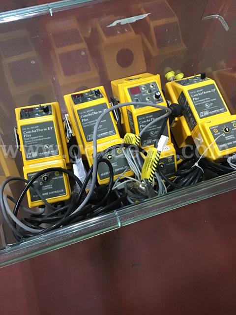Lot of 7 ConchaTherm III Servo Controlled Heater plus ventilator hoses, gauges, and accessories