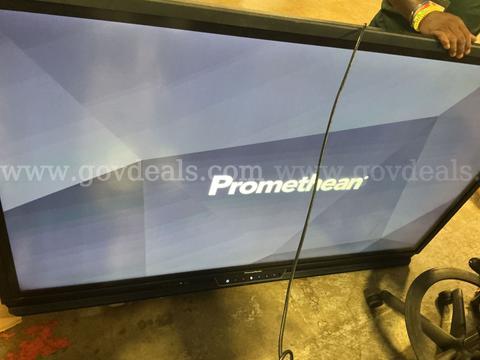 Promethean ActivPanel Titanium 75in Smart Board (POWER ON)