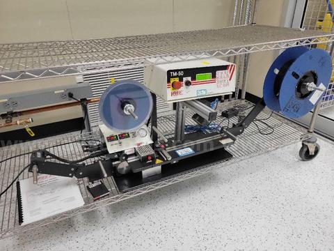 V-TEC TM-50 Manual Taping Machine